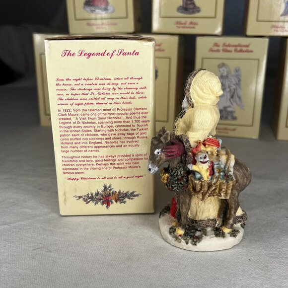 The International Santa Claus Collection Samichlaus Switzerland Figurine 1993 - Picture 3 of 9